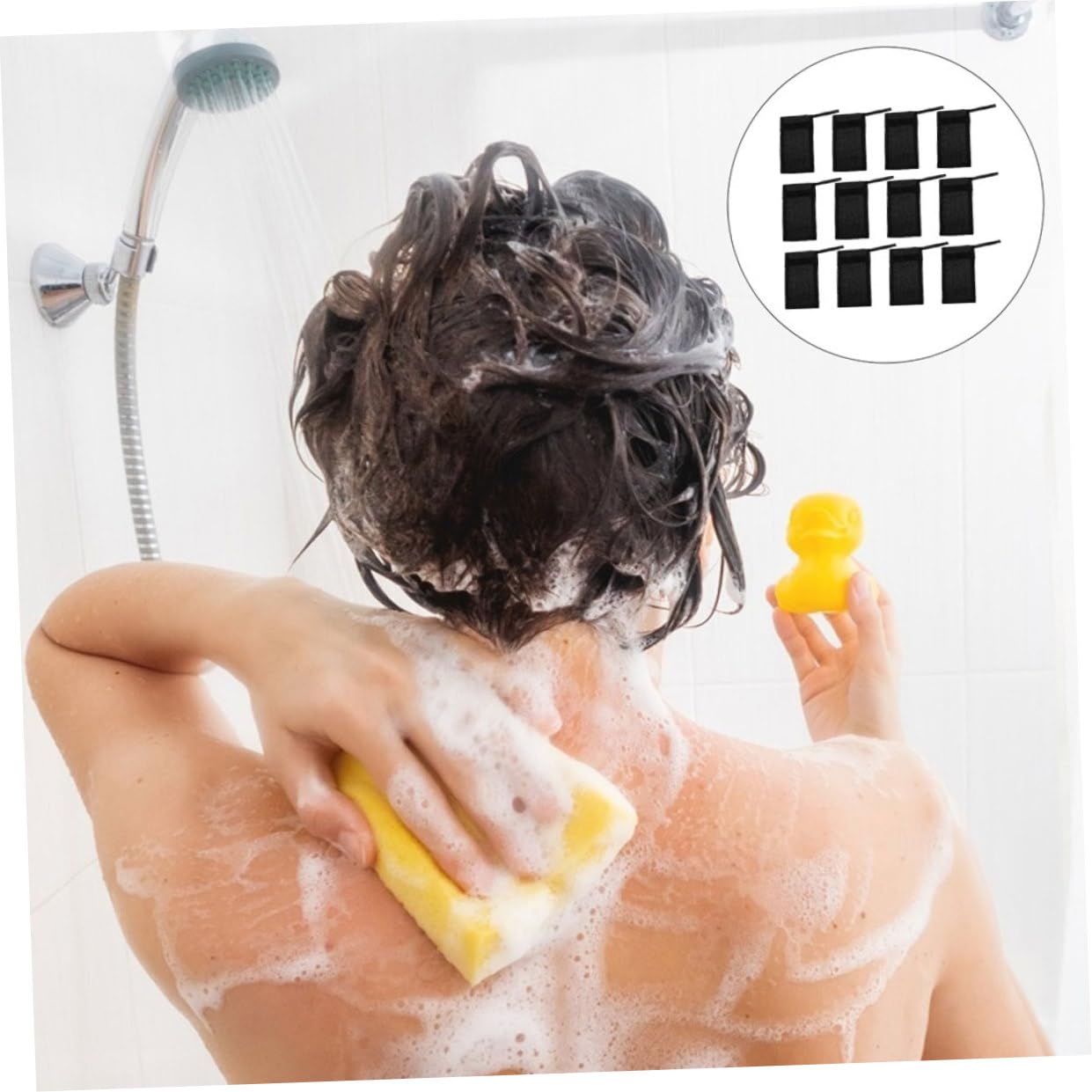 Soap Foaming Net 10Pcs Nylon Fiber Exfoliating Shower Pouch