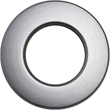 Fabric Eyelets for 24 mm Fabric Hole - High-Tech Plastic - Made in Germany - Also Suitable for Thick Fabrics - Pack of 10 - Colour Chrome Matt