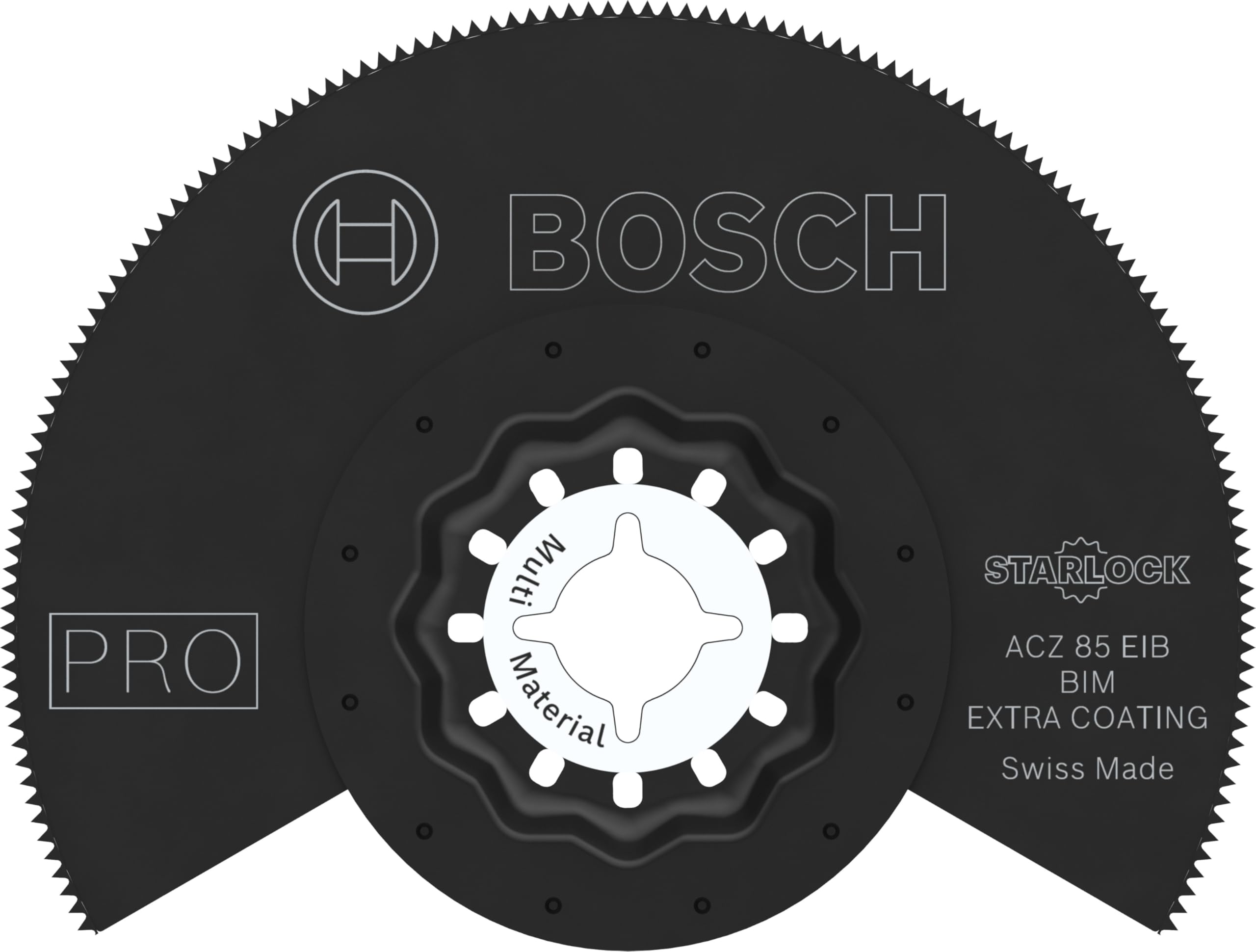 Bosch Bosch 1x PRO Multi Material ACZ 85 EIB Multitool Blade (for Non-Ferrous Metals, Solid Laminate Vinyl, PVC, Ø 85 mm, Professional