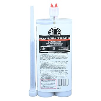 Ardex ARDISEAL Rapid Plus Semi-Rigid Joint Sealant, High-Performance Paste for Commercial and Residential Flooring Installation, 21.2 oz Cartridge, 12811