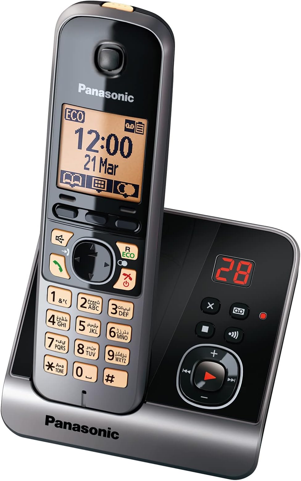 DECT Cordless Phone KX-TG6721