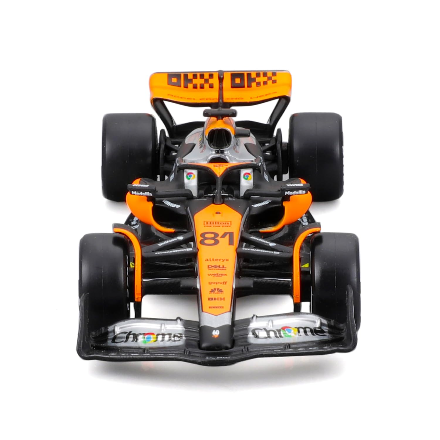 Amazon.com: Bburago 1/43 - McLaren MCL60 F1 British Grand Prix