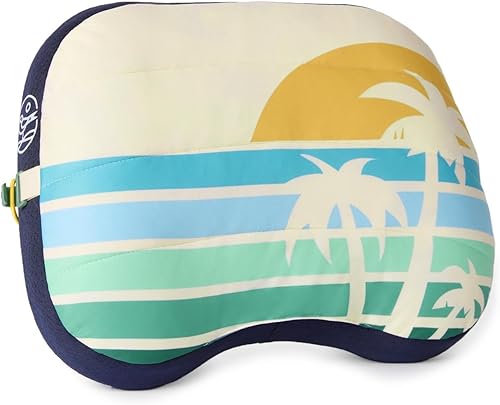 Vista 23 de Ballast - Almohada inflable cómoda, duradera y compacta, se mantiene en playas ventosas gracias a la bolsa de arena patentada, para playas