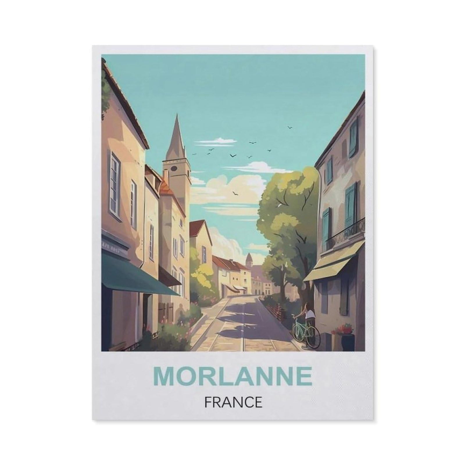 Tin Sign，Morlanne France(30x40cm）