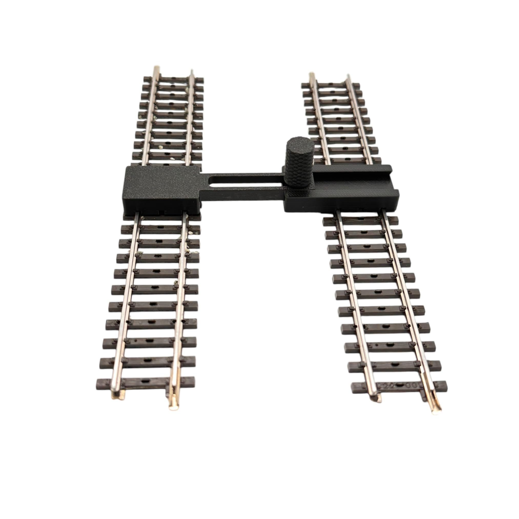 Lot de 2 jauges de voie parallèles pour Märklin. Fleischmann etc. Fixateur de voie H0 réglable