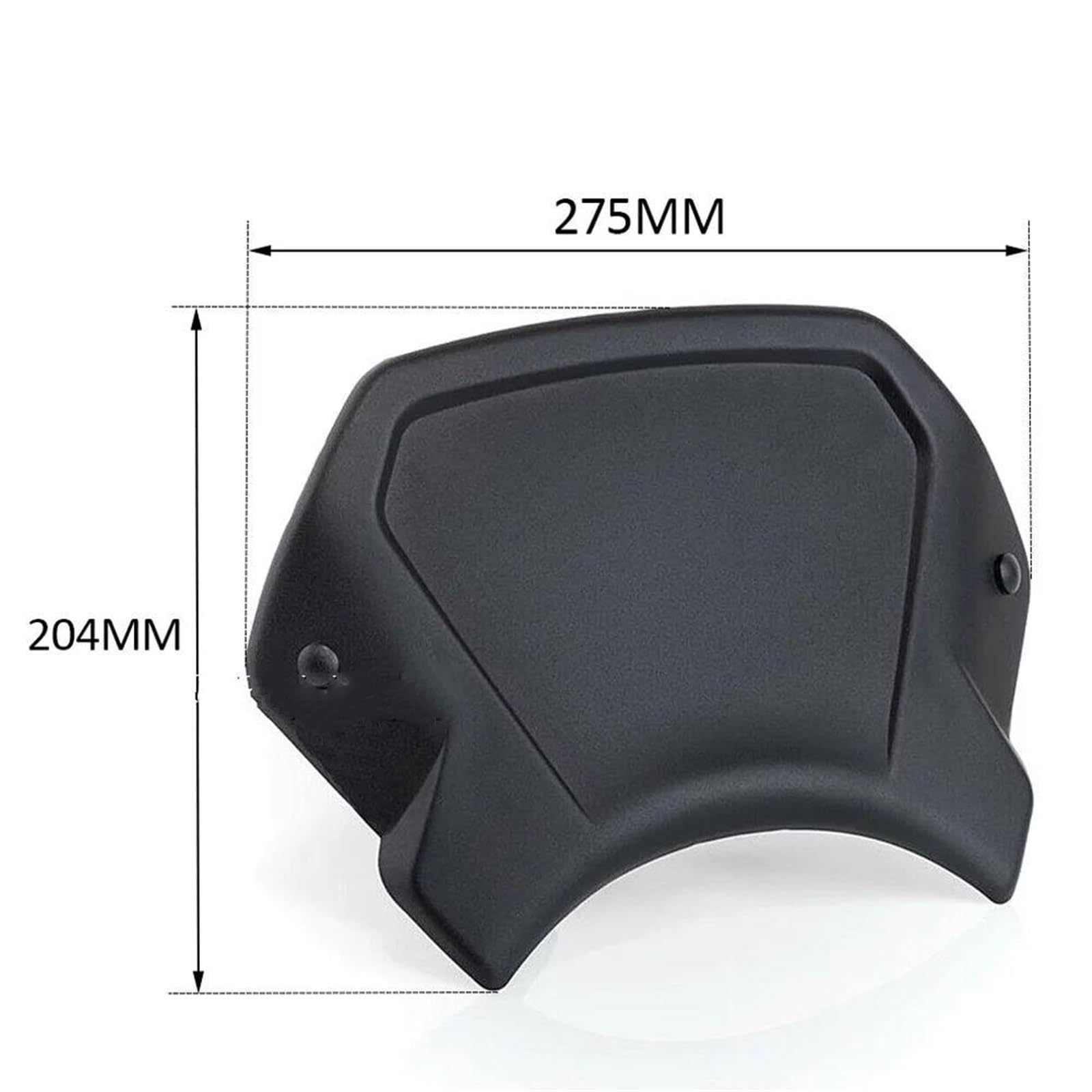Scheibe Motorrad-Windschutzscheiben Für Yamaha XSR900 XSR 900 2016-2021 Frontscheibe, Windabweiser, Verkleidungsscheibe Windschutz Deflektor(Silber)