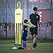 FORZA 2-in-1 Rebound Block & Mannequin Base | Soccer Training Tool for Free Kick Practice & Ball Control Drills | Optional Mannequins in Three Sizes (Block + Jnr Mannequin, Pack of 1)