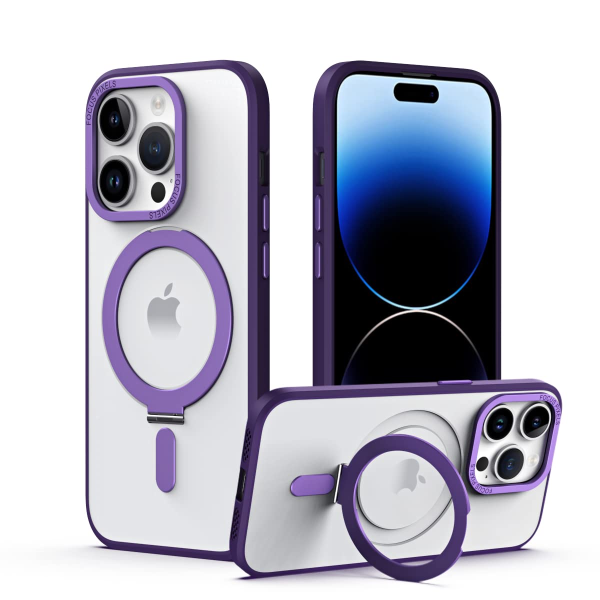 Amazon.co.jp: Smorniy iPhone 13 promax 用 ケース リング付き 