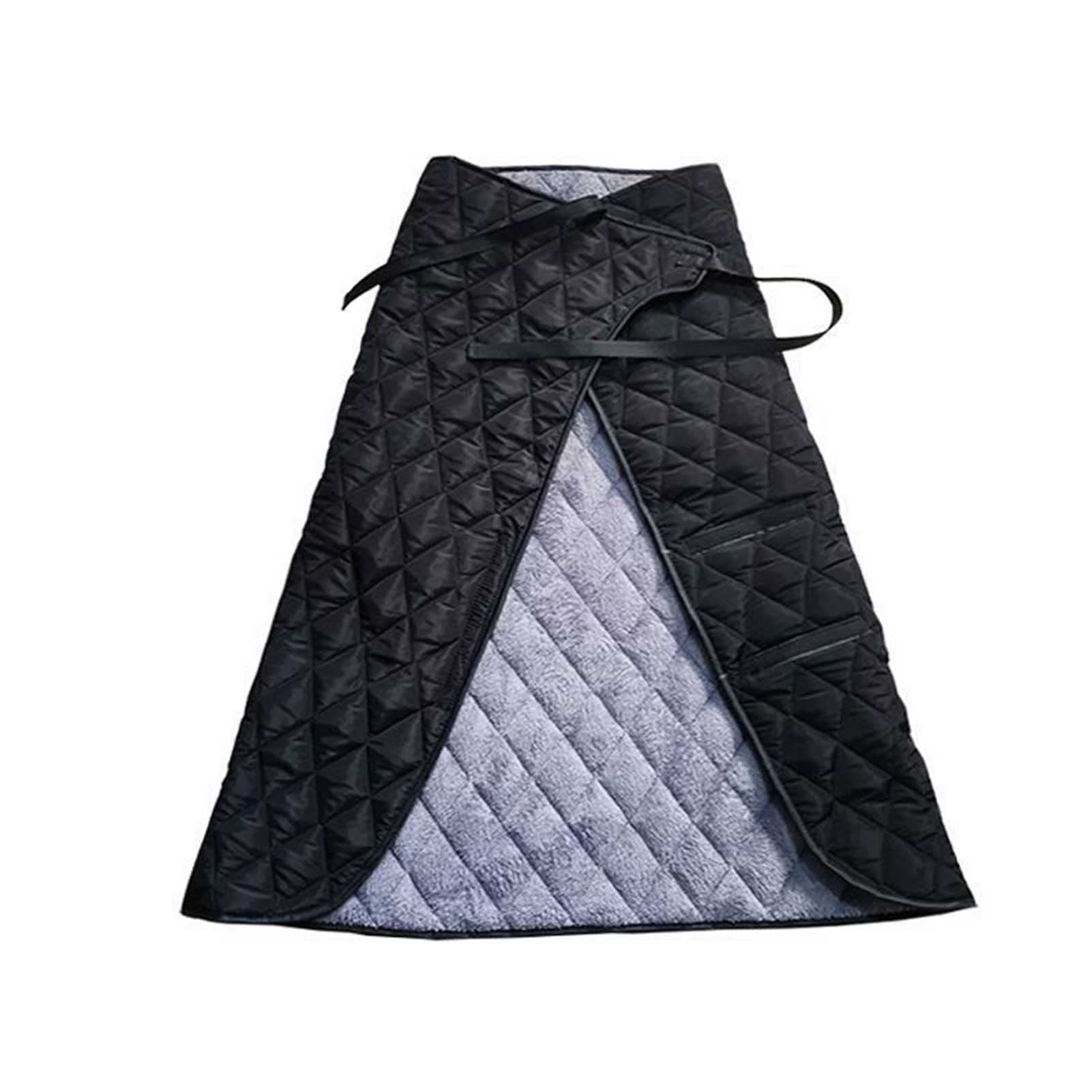 Manta térmica para Silla de Ruedas, Resistente al Viento, para la Parte Inferior del Cuerpo, de Invierno, con Escudo térmico Grueso, Accesorios para sillas de Ruedas.