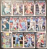 2024 Topps Philadelphia Phillies 24 Card Team Set Series 1 & 2 Bryce Harper Johan Rojas Rookie Card J.T. Realmuto Marsh Suarez Plus More