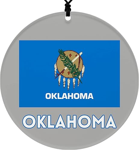 Miniatura 33 de Vermont Christmas Ornament - Festive Design Featuring State Flag - 2026 Hanging Acrylic Disc Decoration for Tree - Unique and Home Decor