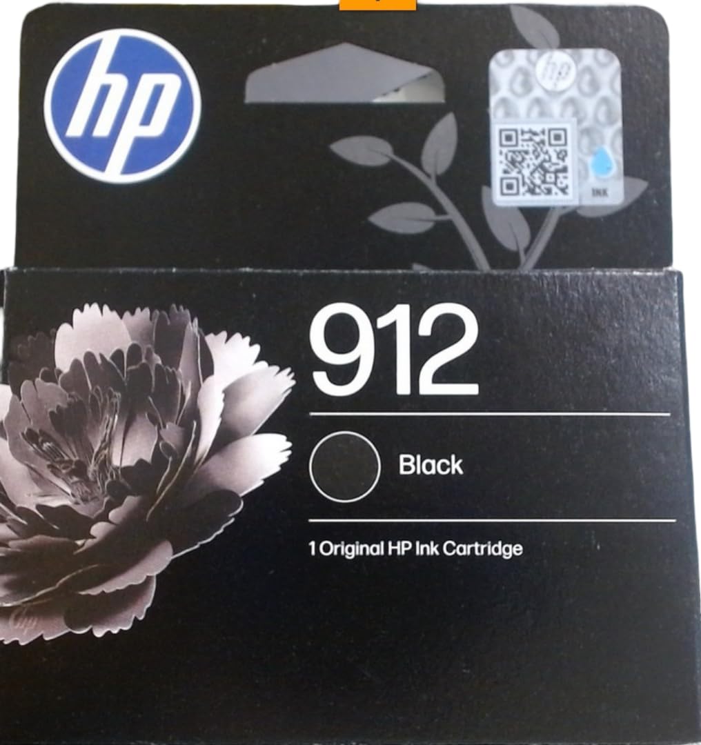 Hp 3Yl80Ae 912 Black Original Ink Cartridge