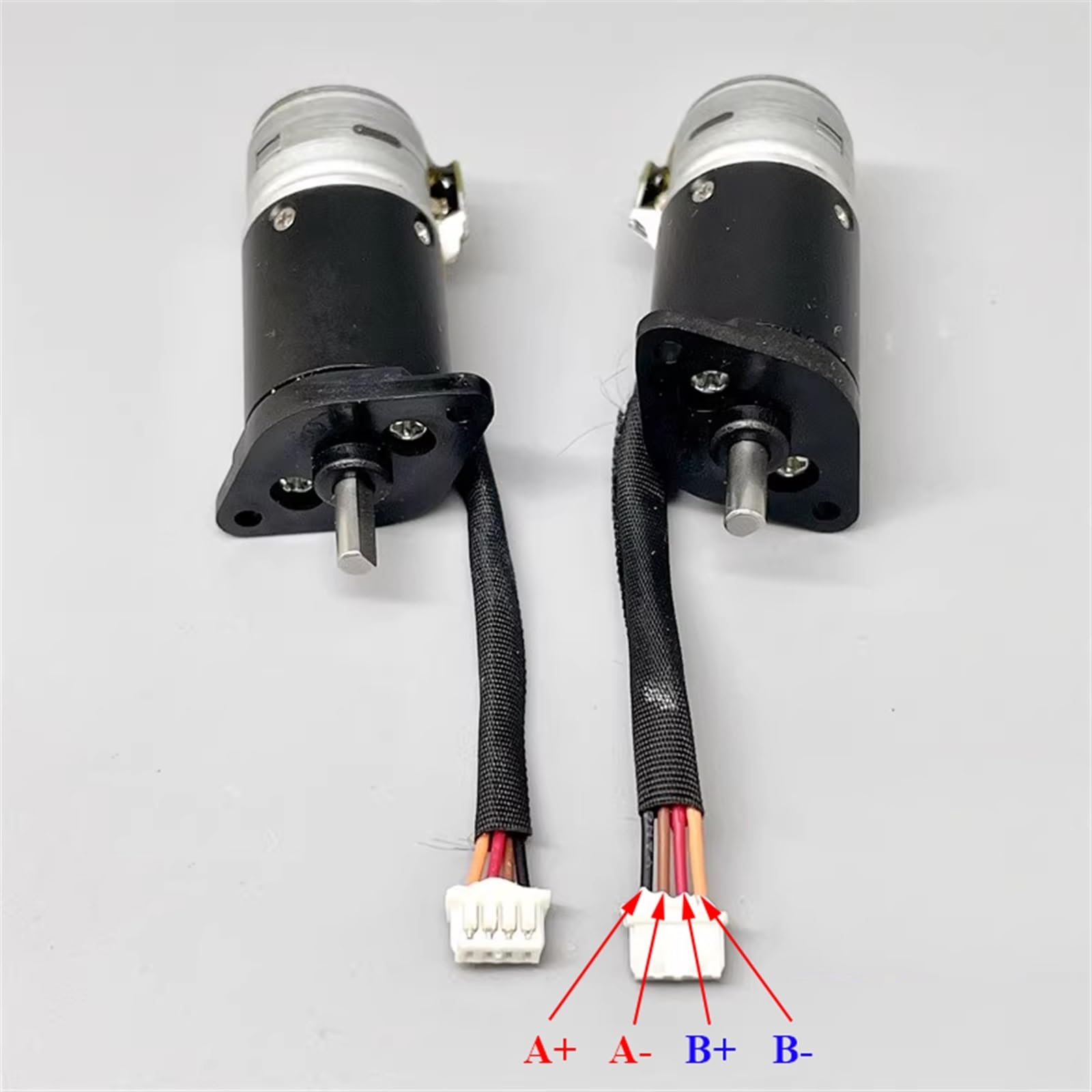 WouND 15BY DC 5V 6V Mini 15mm Caja de Cambios de Metal Engranaje planetario Motor Paso a Paso 2 Fases 4 Cables Motor Paso a Paso Gran Torque 1 Uds
