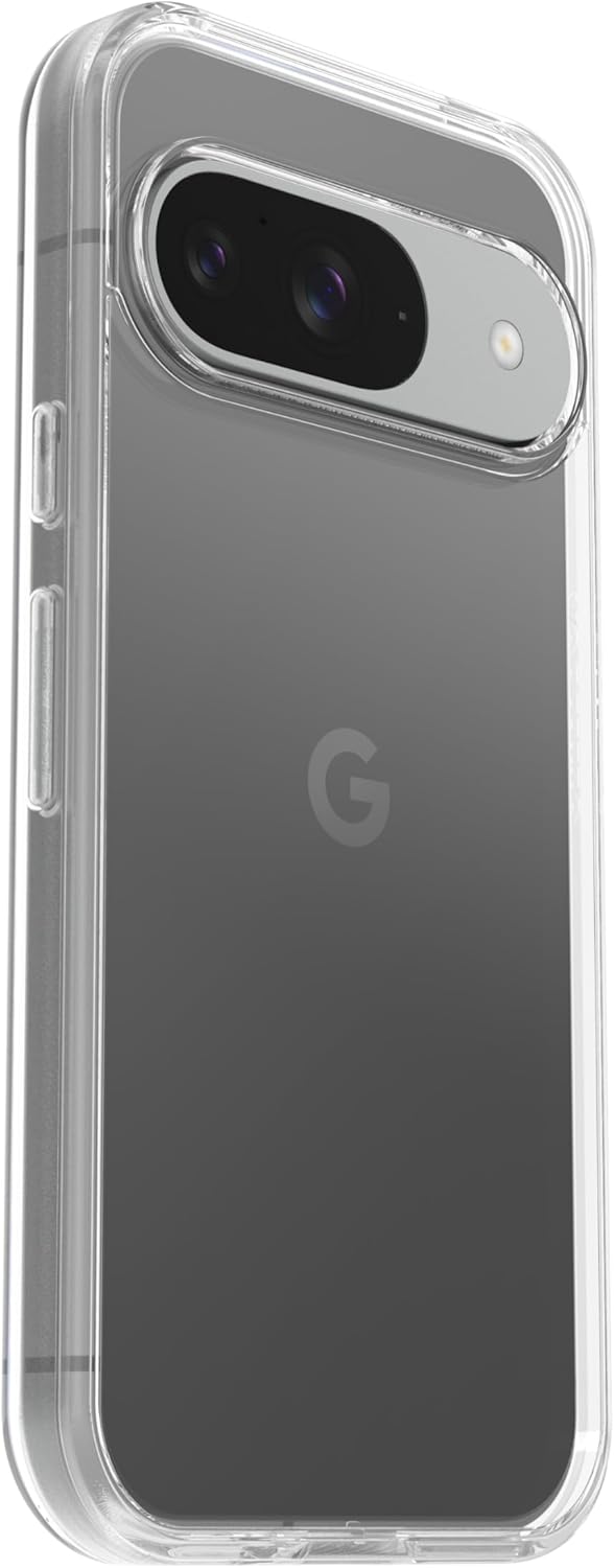OtterBox Symmetry Clear Case for Google Pixel 9 / Pixel 9 Pro, Shockproof, Drop Proof, Protective Thin Case, 3X Tested to Military Standard, Clear