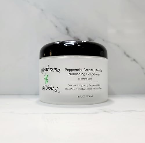 Miniatura 2 de Hydratherma Naturals Crema de menta de menta definitiva acondicionador nutritivo 8 oz