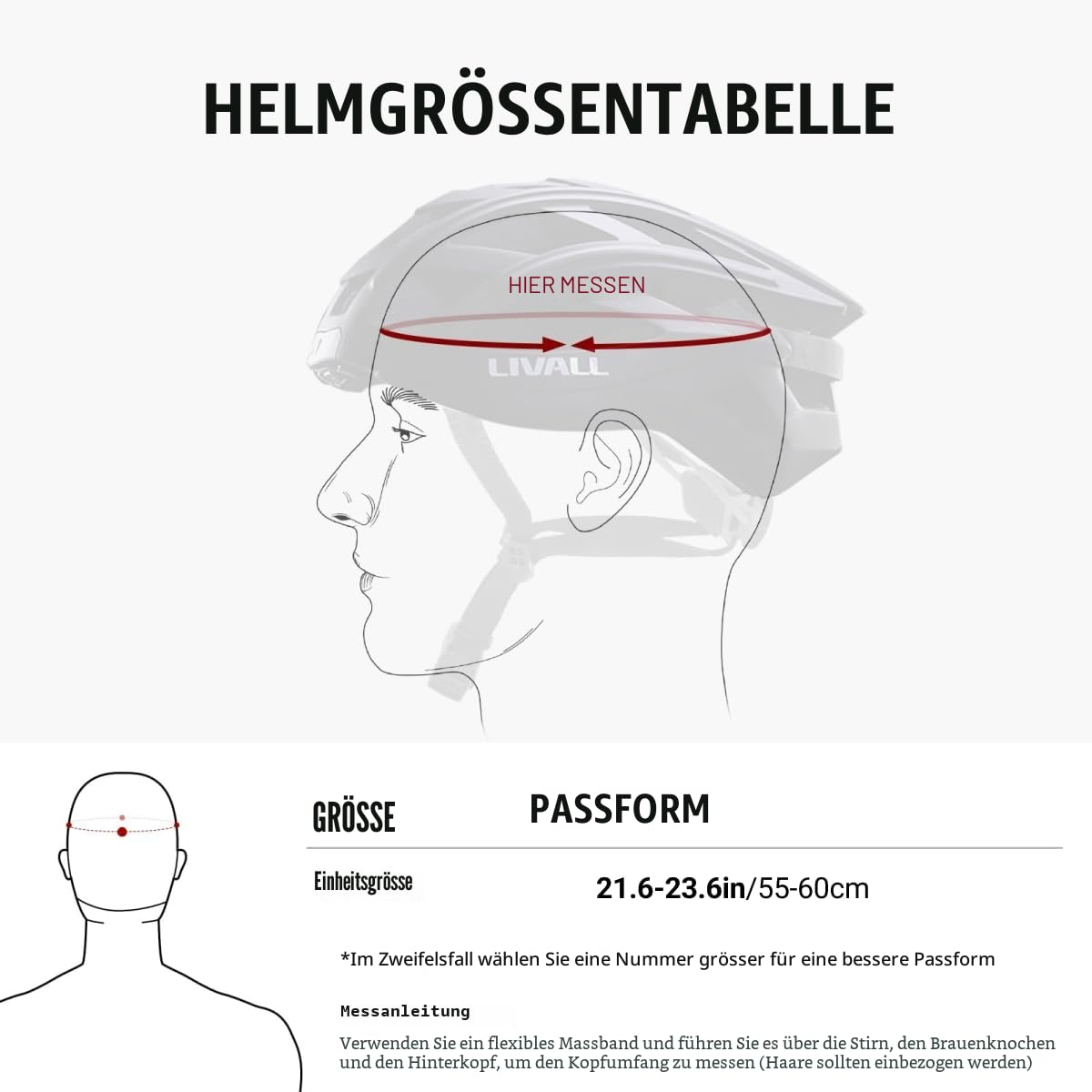 LIVALL Smart Fahrradhelm mit LED Rücklicht und Blinker, Bluetooth Fahrradhelm mit Mikrofon und Lautsprecher, SOS-Warnung, Drahtloser Fernbedienung, Erwachsene Herren und Damen
