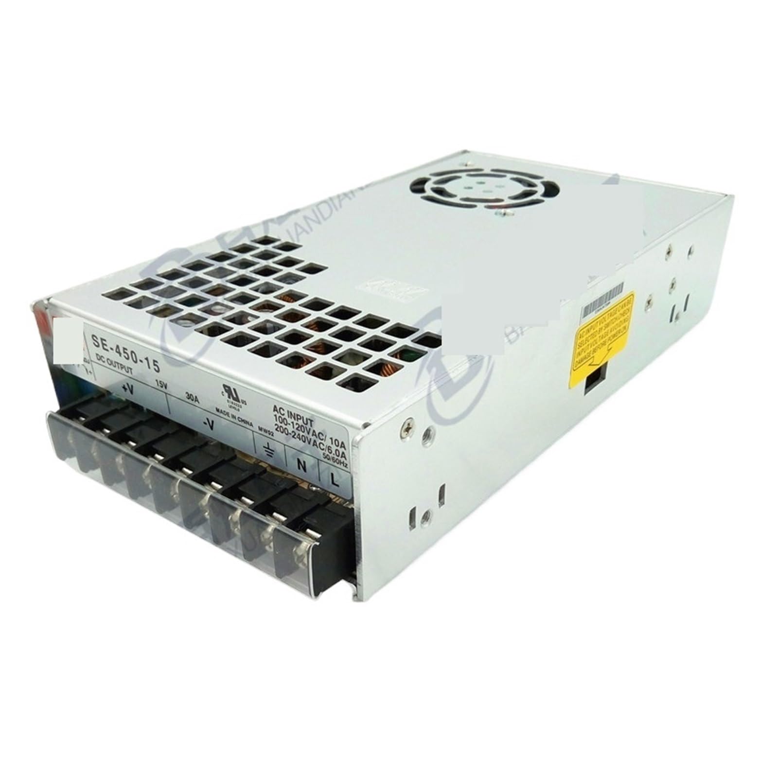 Regulated Switching Transformer Power Supply SE-450-15 450W 15V30A