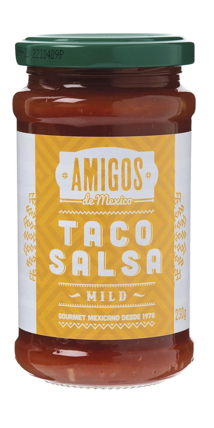 AMIGOS Sauce pour Taco Salsa Mild 230 g - Lot de 6