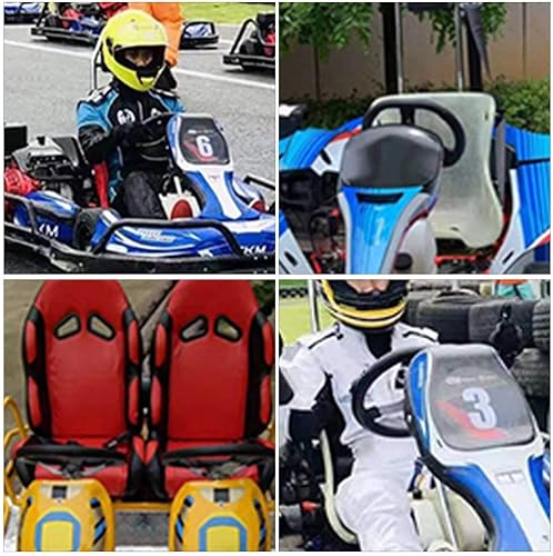 Miniatura 9 de Tookie Volante de kart todoterreno, volante Go Kart de 10.630 in, volante de hierro fuerte, compatible con ruedas de repuesto para montar Go Kart,