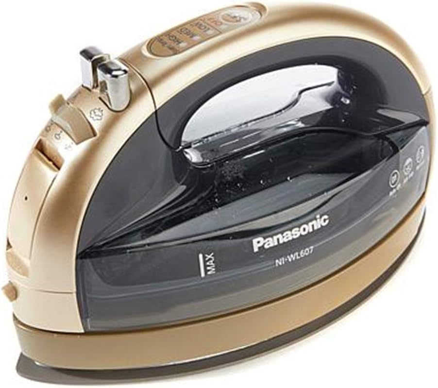 Panasonic 360º Freestyle Advanced Ceramic Cordless Iron, Champagne