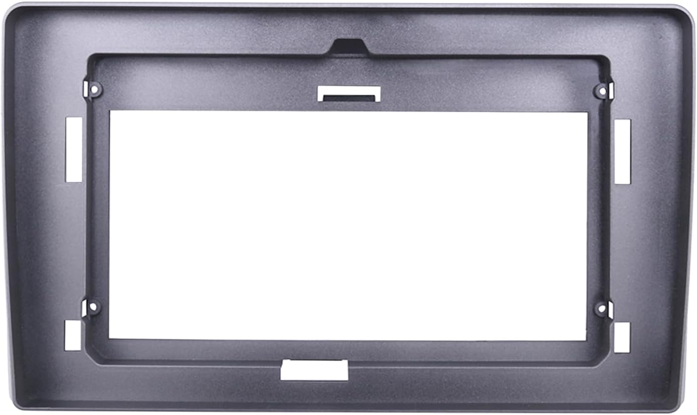 YuYue Electronic Car Fascia Replacement Compatible with Toyota Hiace 2010-2018 Video Panel Player 10.1 Inch 2 Din Frame Dashboard Mount Kit