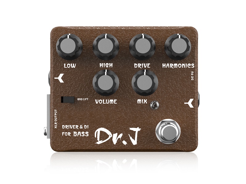 joyo dr.j D53 sparrow bass driver di ベース JOYO Dr. J D-53 Sparrow Overdrive Driver and DI for Bass