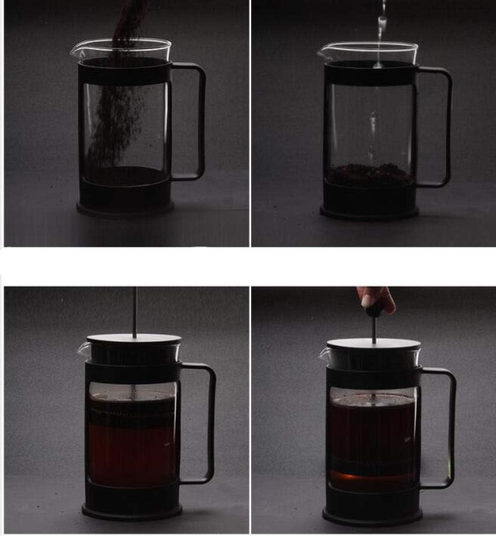 Filter Press Pot Coffee Maker Filter Press Pot Glass Coffee Filter Tea Maker -360Ml
