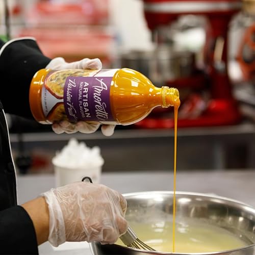 Miniatura 8 de Amoretti - Sabor natural artesanal de maracuyá de 8 onzas - Perfecto para pasteles, salados, elaboración de cerveza y más, sin conservantes, vegano,