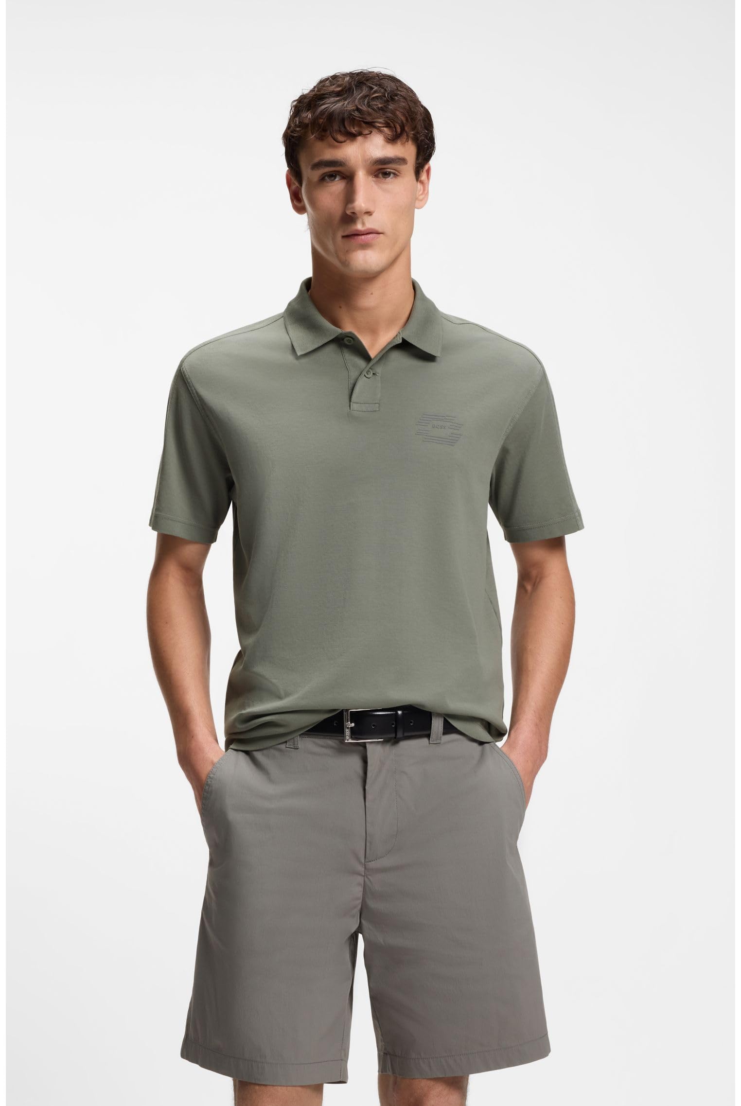 BOSS Herren Pe_Techno 10278301 01 Polo (1er Pack)
