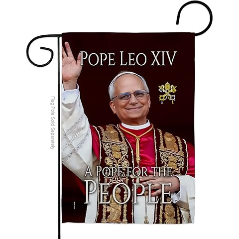 Flag Bishop Picture Prints Vatican Memorabilia Tapestry Catholic Wall Art Canvas Po...