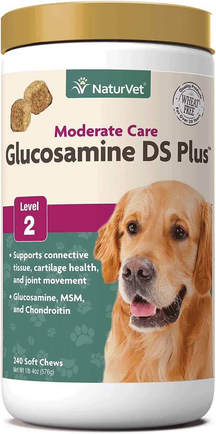 NaturVet Glucosamine DS Plus Level 2 Moderate Care