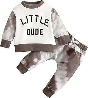 Vioyavo Baby,Clothing,Baby Boys 0-24m,Outfits & Clothing Sets Vioyavo Newborn Toddler Baby Boy Girl Sweatsuit Letter Print Pullover Top Drawstring Long Pants Set Fall Winter 2pcs Outfits