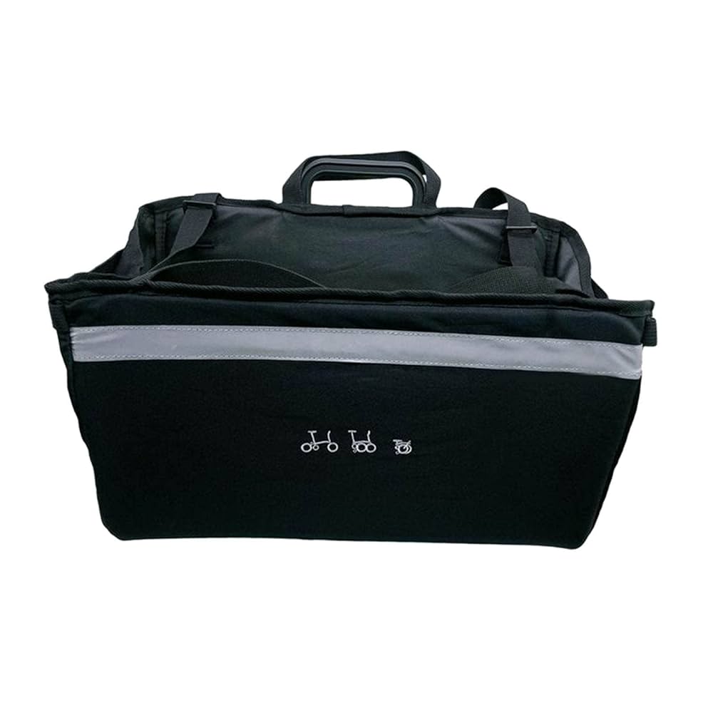 ブロンプトン用　フロントバスケット(布製) Amazon.co.jp: BROMPTON用 フロントバッグ ミニバスケットバッグ