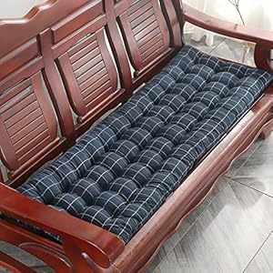 Generisch Generic Liegenauflage blau kariert 55x152cm