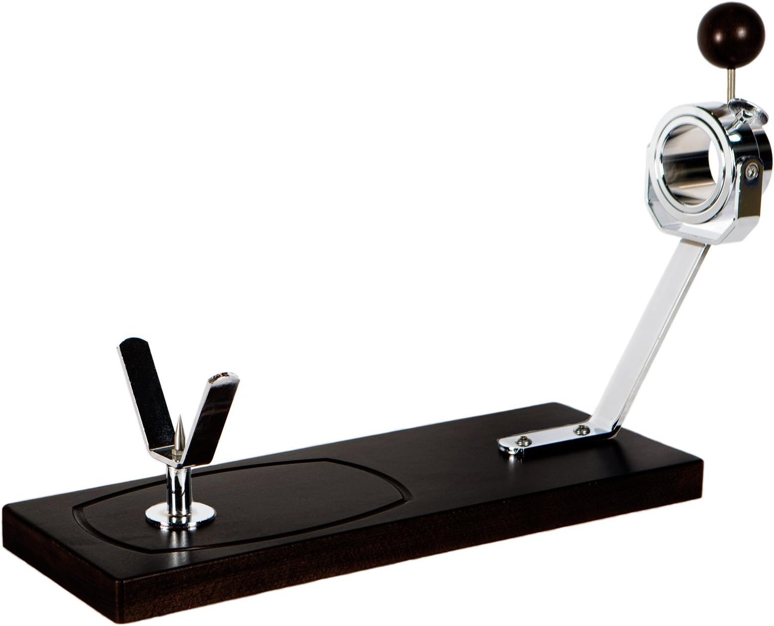 Buarfe - Rotating Ham Holder 'Jabugo' (Beech/Wenge Colour/Long Base)