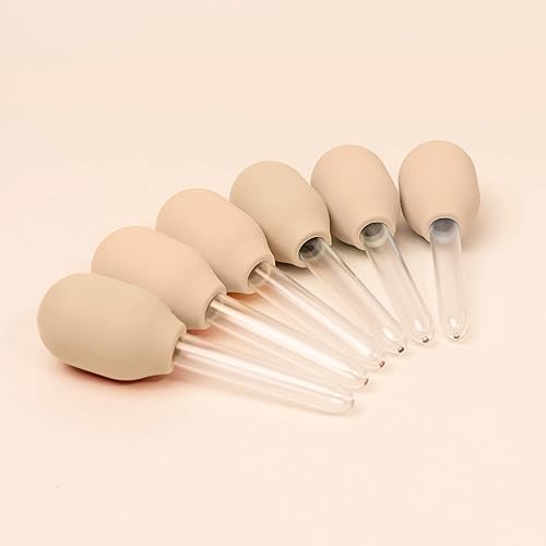 Miniatura 2 de Inspire My Play 6 goteros líquidos naturales para manualidades infantiles, pipetas de juego sensorial para niños, juguetes sensoriales y accesorios