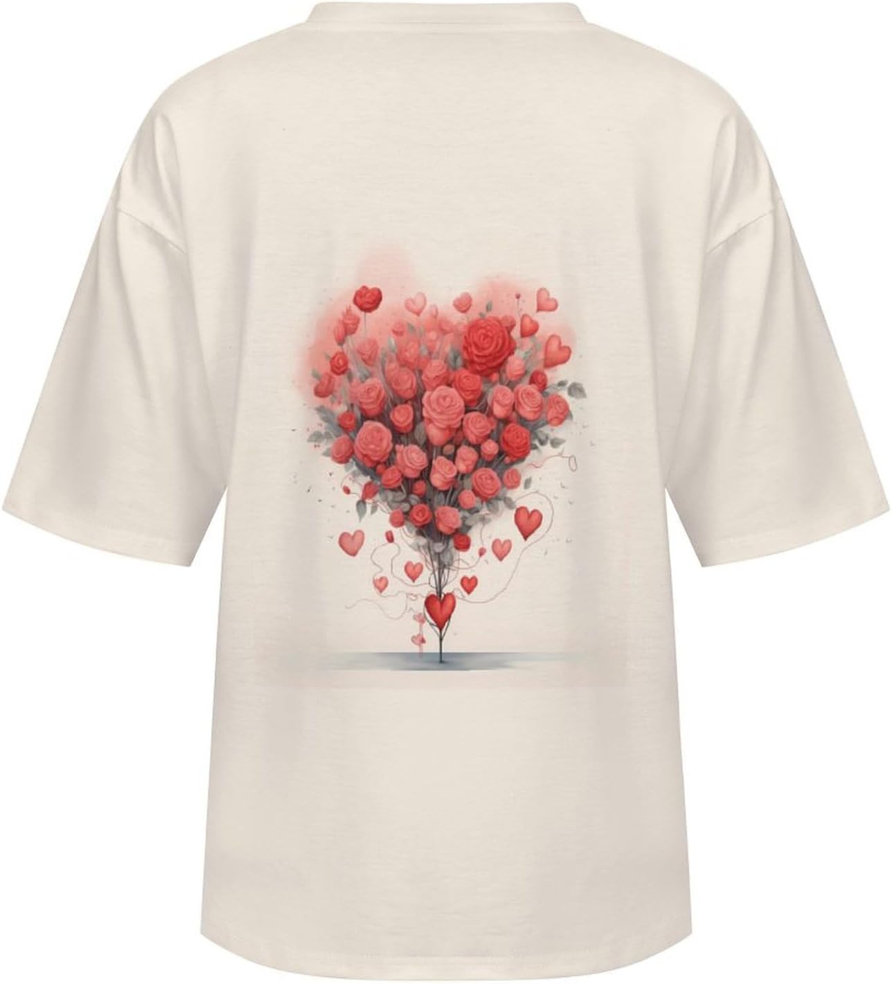 Womens Oversized T Shirt Fashion Graphic Short Sleeve Summer Tees Lightweight Quick Dry Casual Y2k Tops - Image 4