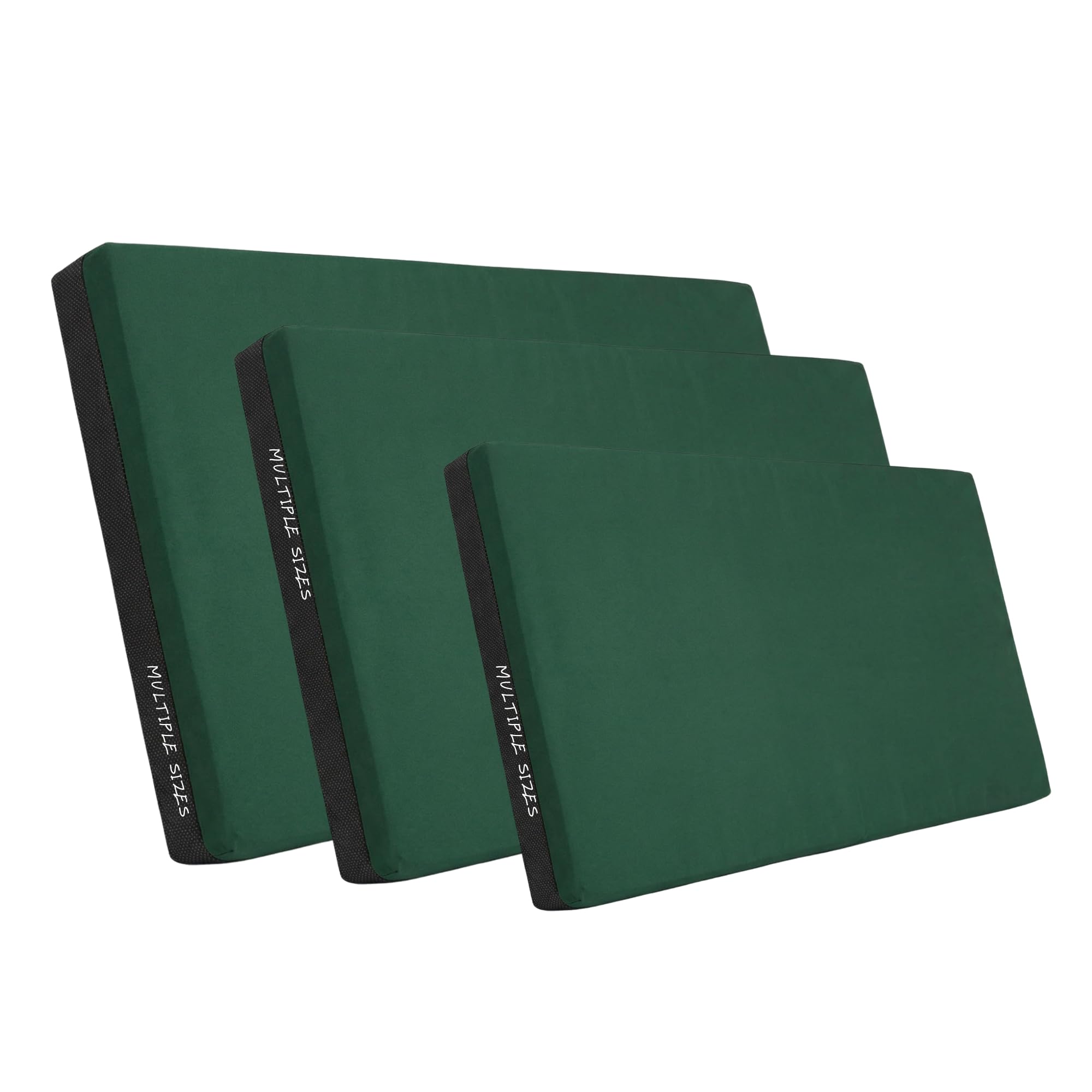 Non-Slip Crash Mat, Safety Exercise Gym Mat Pad, Critical Fall Height Tested to 3 Metres BS:EN1177 [Green, XXX-Large]
