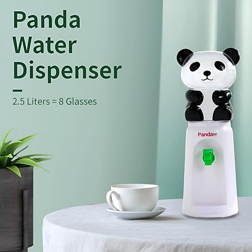 Miniatura 4 de Panda - Dispensador de agua, 2.5 litros, mini dispensador de agua de escritorio, dispensador pequeño enfriador para habitación de los niños,