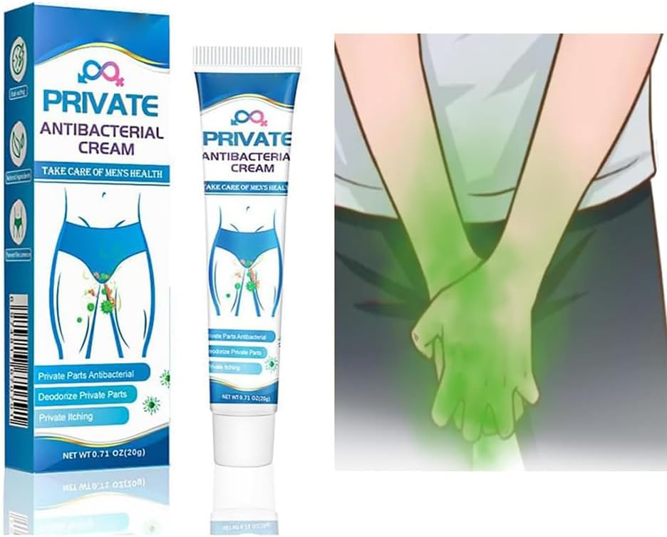 Antibacterial Cream for Private Parts, Private Soothing Cream Quickly Relieve Itching, Deodorant and Antifungal Cream for Men Women, Intimate Soothing Cream, External Cream (1pcs)