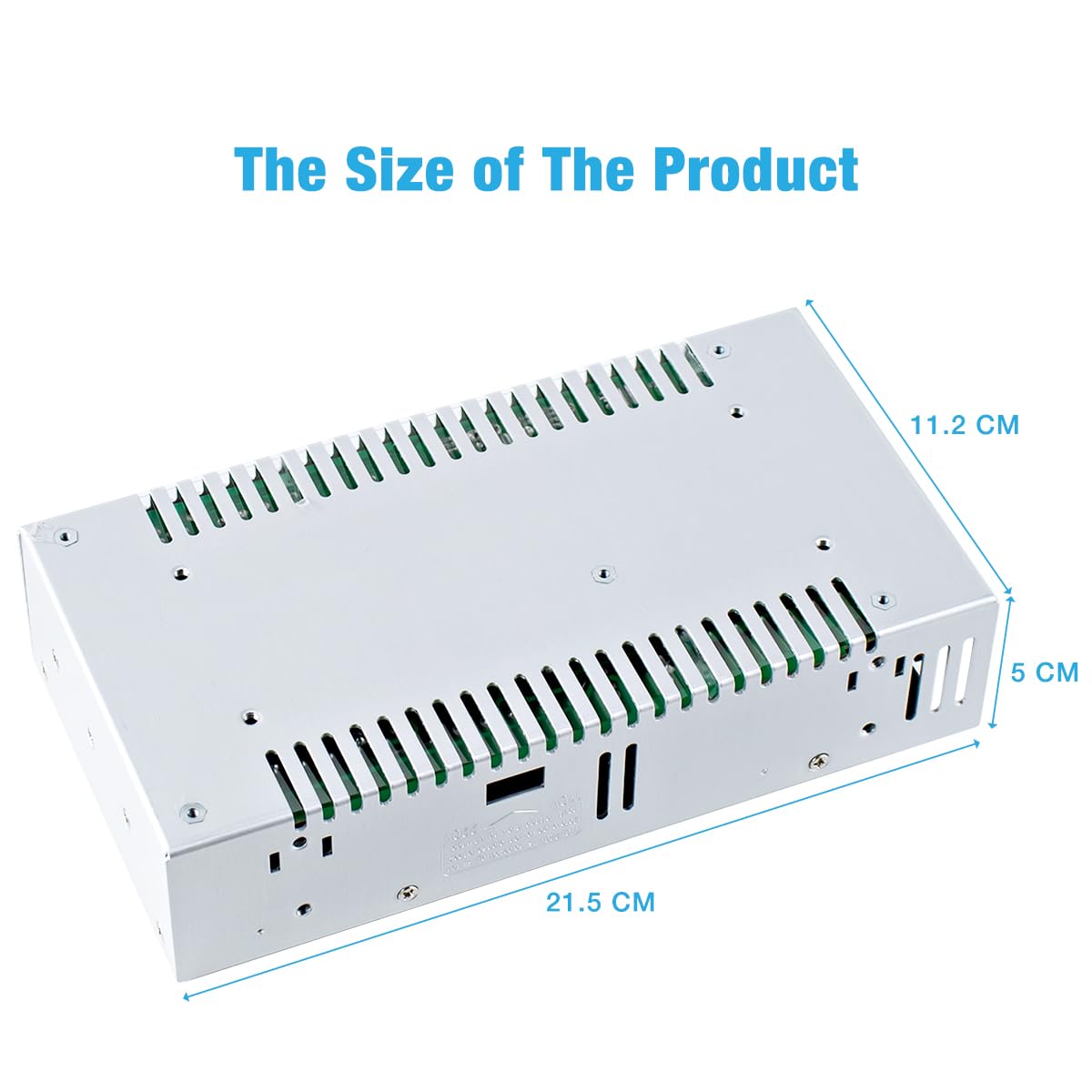 Hosyond Alimentatore universale da 12 V 30 A 360 W AC 110 V/220 V a DC 12 V, adattatore per trasformatore regolato, driver LED per striscia LED, sistema di telecamere CCTV