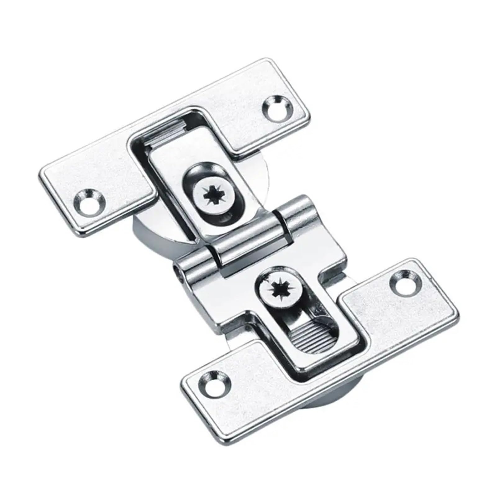 1pcs Furniture Adjustable Cabinet Door Hinge 180 Degrees Folding Hinges