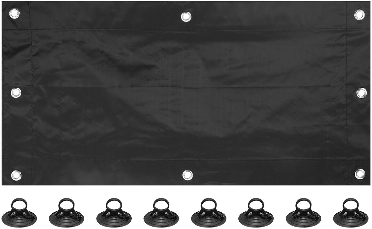Home and Garden Parts Nursery Blackout Curtain 40" x 22" with Suction Cups for Nursery Bedroom #CN/251024/18488