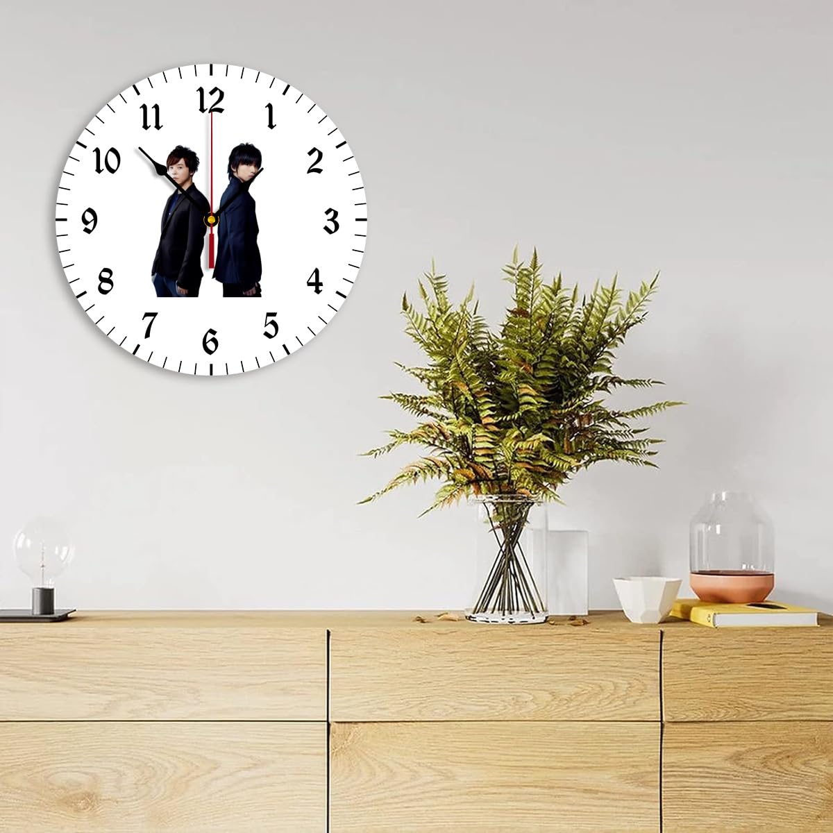 Amazon.co.jp: Kinki Kids・堂本剛＆堂本光一 掛け時計 インテリア