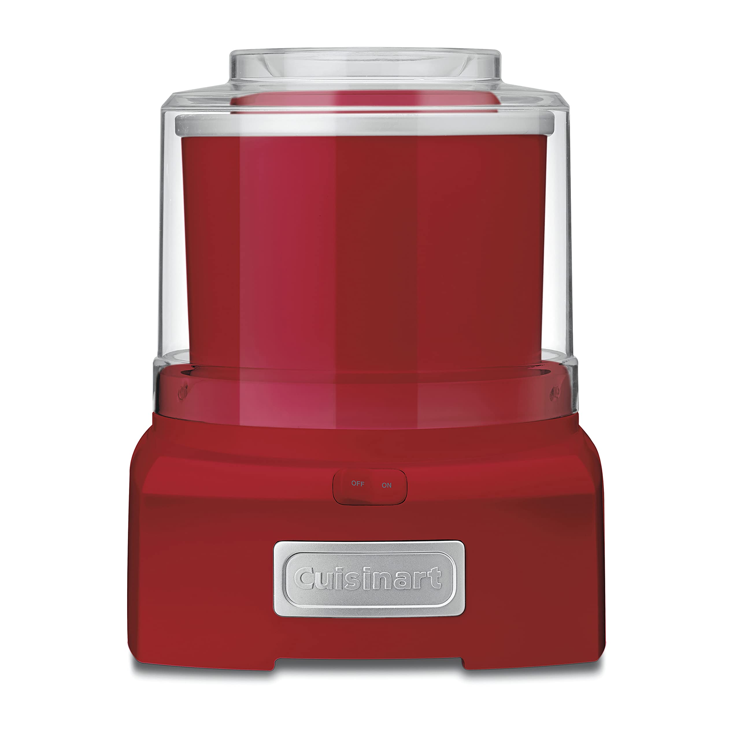 値下げ　Cuisinart アイスクリームメーカー 2QT ICE-30BC 赤 Cuisinart 2-Quart Automatic Ice Cream and Frozen Yogurt Maker