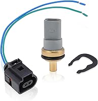 Vista 1 de No.06A919501 Sensor de temperatura del refrigerante de agua W/arnés de conector Pigtail para Audi A4 A6 RS4 RS6 para VW Passat Beetle para Porsche