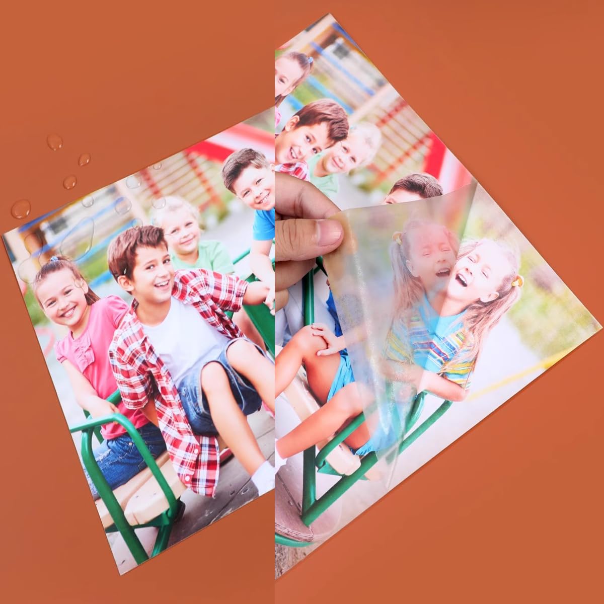 INTBUYING BOPP Soft-Touch Laminating Film - 12.6x656 Ft Glue-Based Roll For Laminators