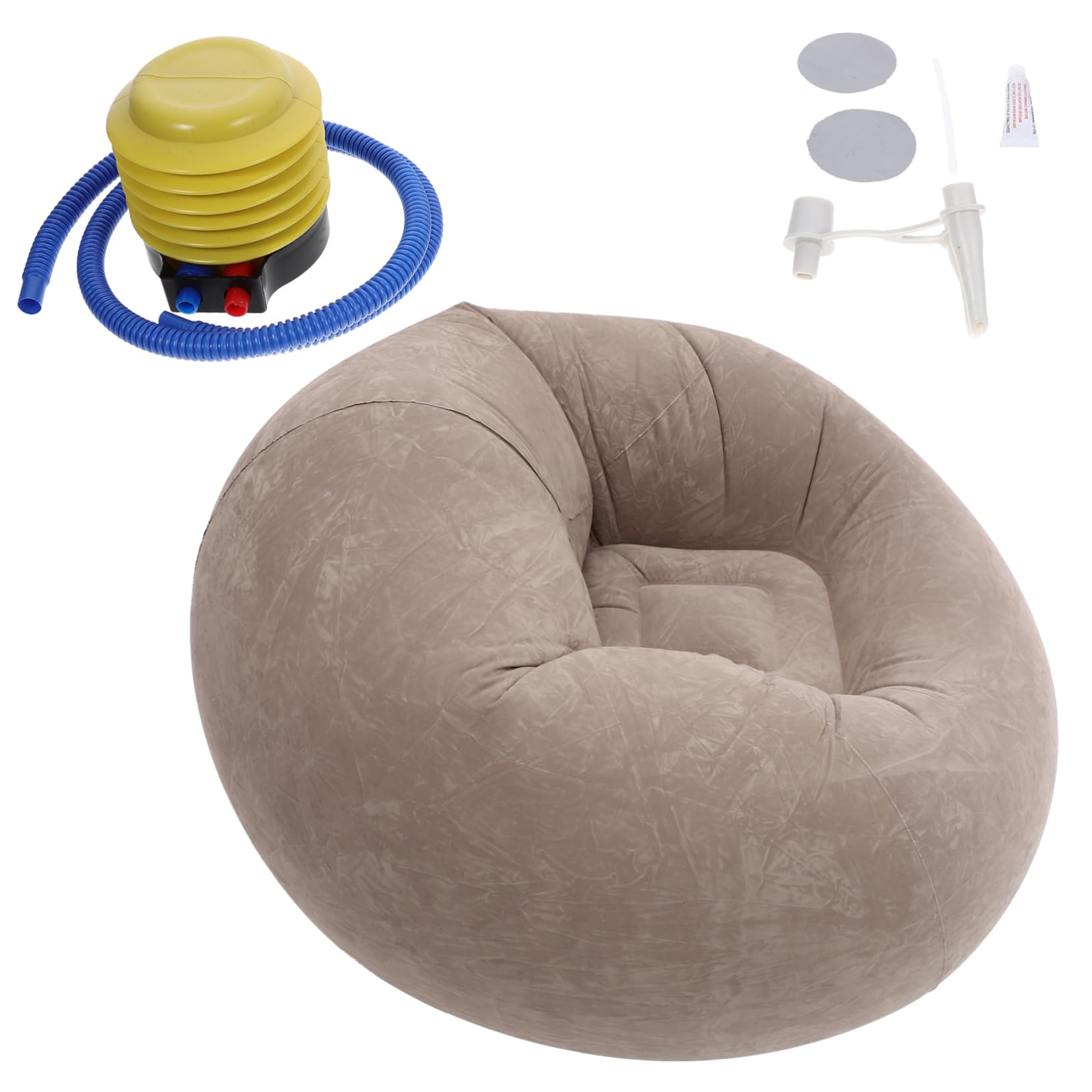 Chaise pliante portable et fauteuil gonflable poire pour piscine