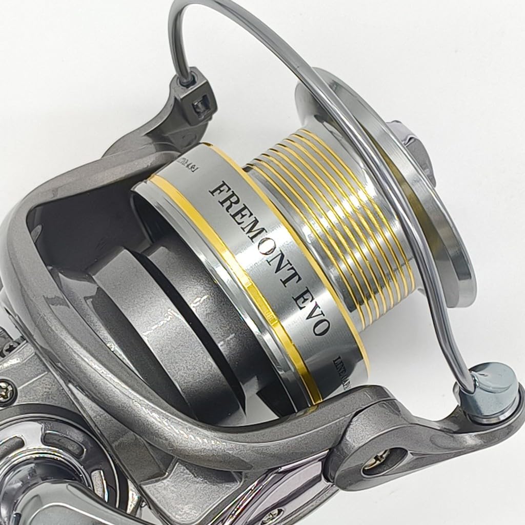 Mulinello Surfcasting Alcedo Fremont Evo 5500 – Bobina Alluminio Forgiato, 5+1 Cuscinetti, Frizione Micrometrica. Ideale per Orata, spigola, mormora, serra, ombrina, pesci di fondo di media e grossa t