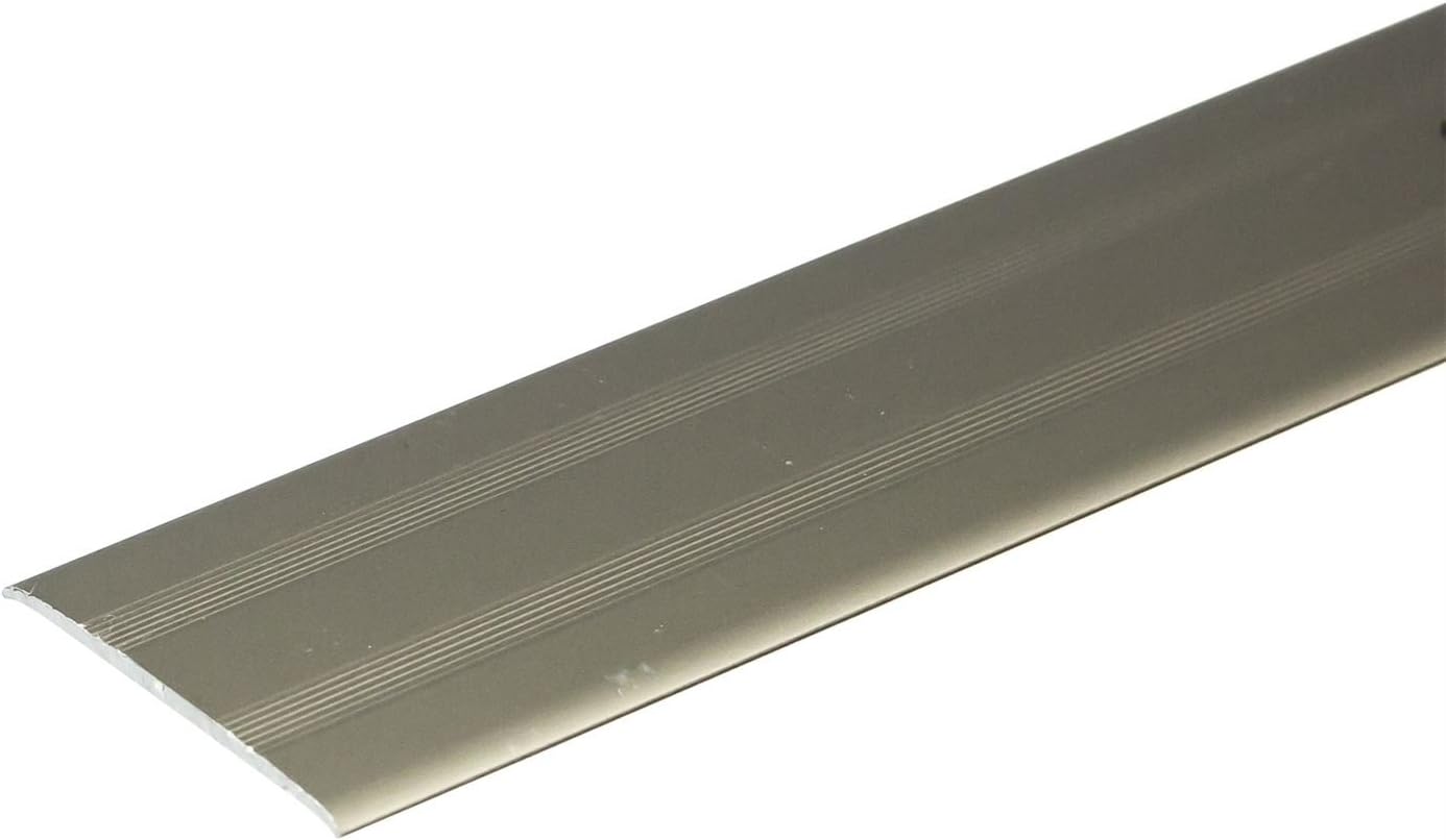 SELF-Adhesive ANODISED Aluminium Door Floor BAR Edge Trim Threshold Profile 930mm x 35mm A08 SHAMPAGNE